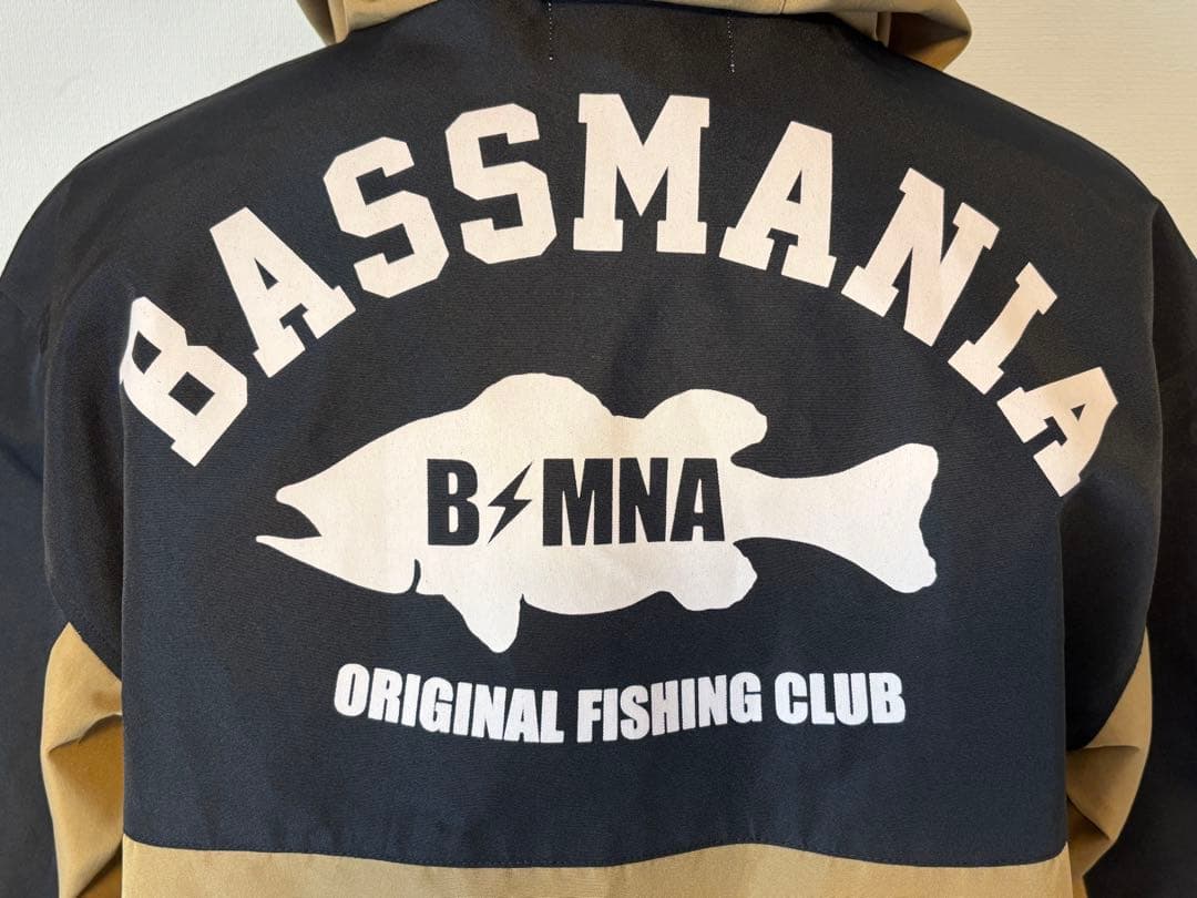 BASSMANIA/フィッシング/ジャケット/マウンテンパーカー/バス釣り/良品
