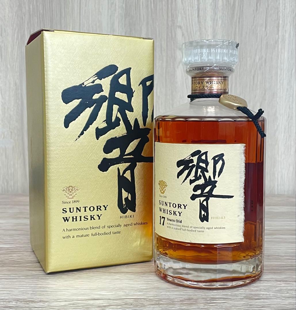 サントリー ウイスキー 響 17年 裏ゴールドラベル 700ml 未開封