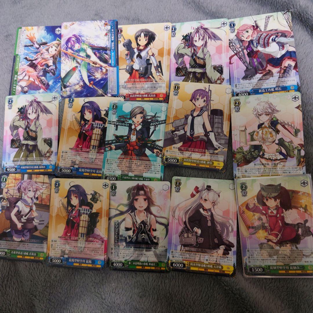 ヴァイスシュヴァルツ 艦これ デッキパーツ デッキ 未完成