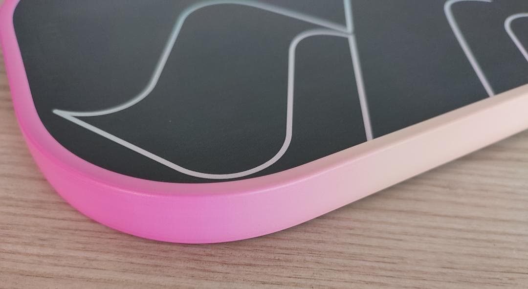 ピックルボール パドル T700 生カーボンファイバー ピンク ブルー1