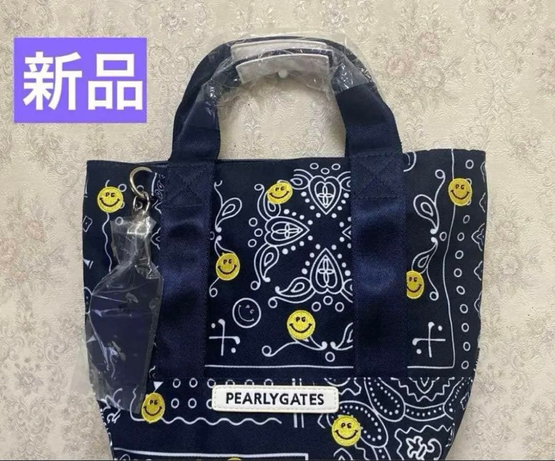 新品　PEARLY GATES パーリーゲイツ　ペーズリー柄　カートバック