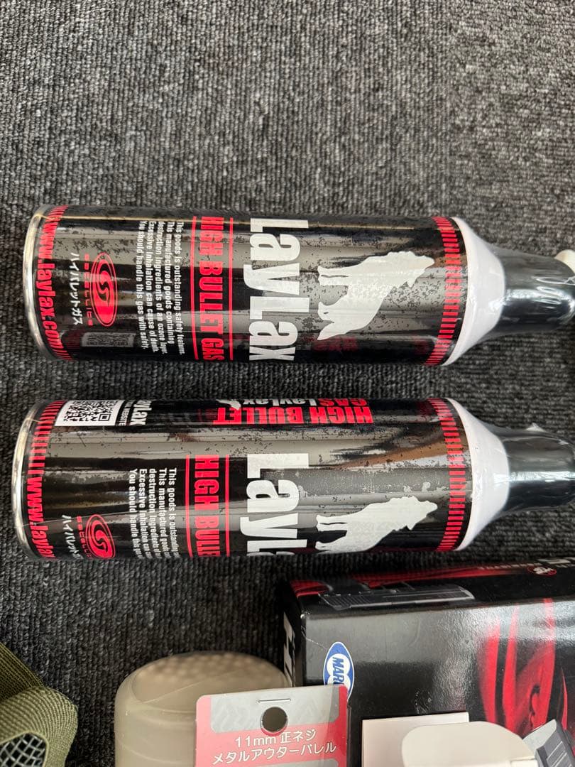 hk45 新品ガス缶2本 エーステックトレーサー