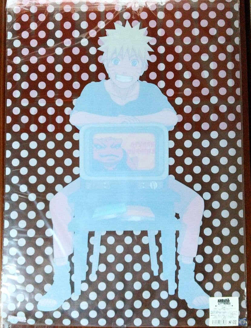 ★希少★ NARUTO うずまきナルト　クリアポスター　NARUTO疾風伝