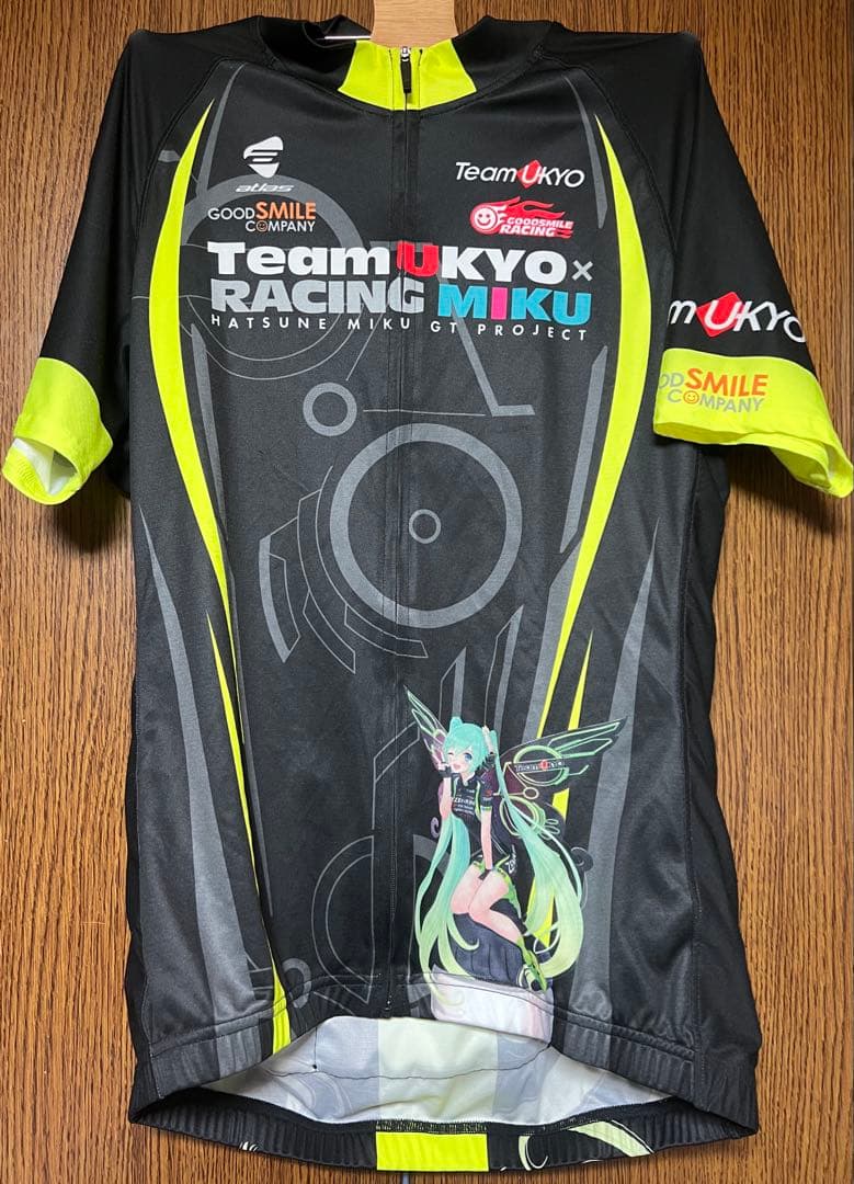 レーシングミク サイクルジャージXL TeamUKYO応援Ver.