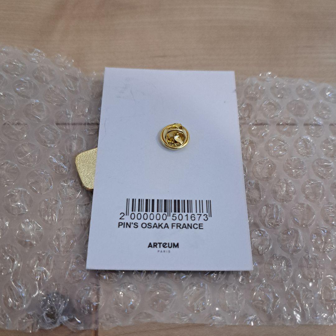 大阪万博　フランス館　エッフェル塔デザイン ピンバッジ