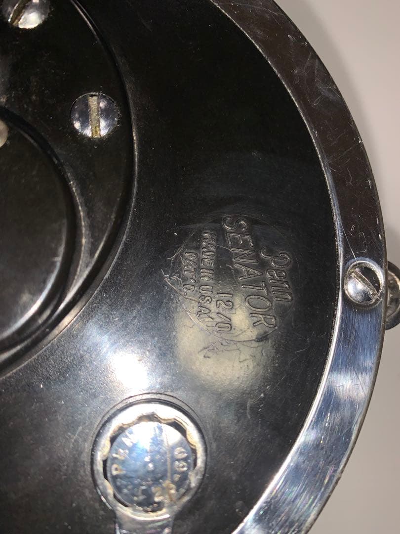 Penn SENATOR 12/0 アルミスプール スター開発パワーハンドル付き