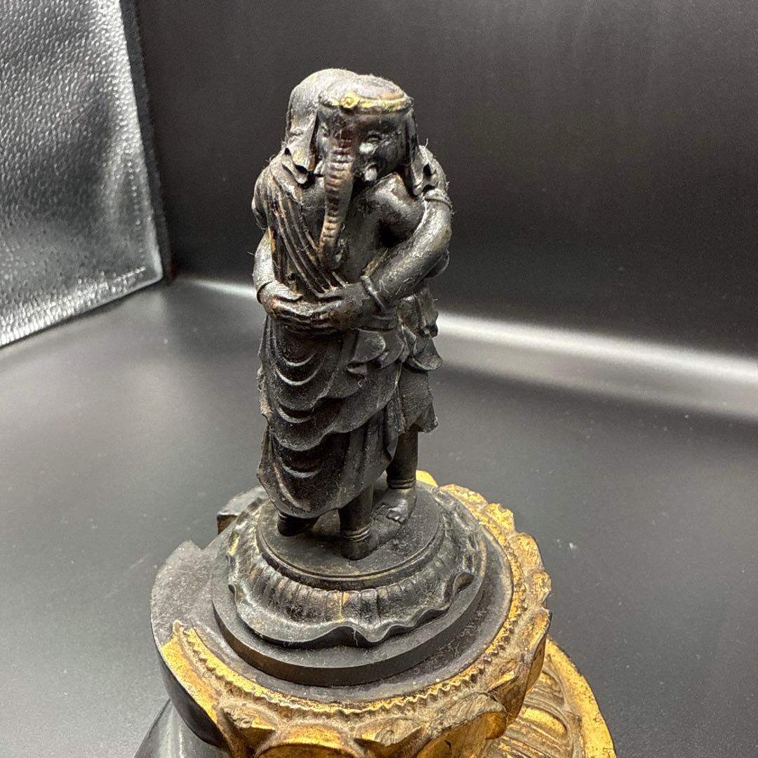 骨董　アンティーク　聖天像　ガネーシャ　御本尊