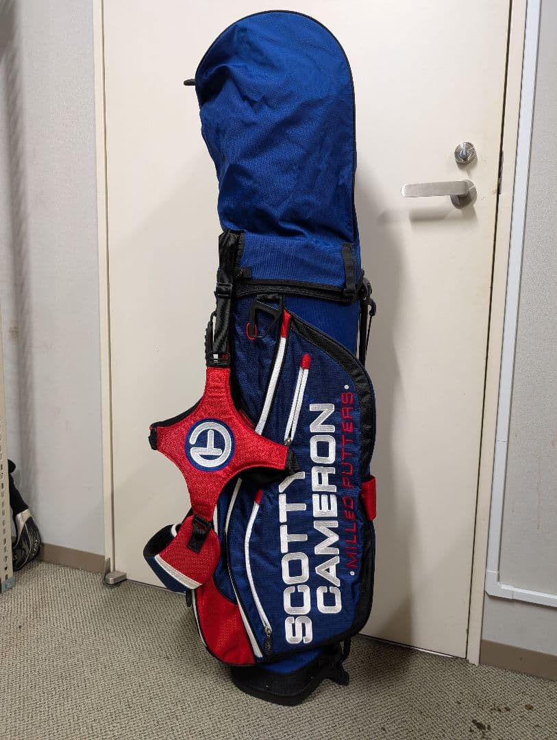 SCOTTY CAMERON キャディバッグ 青・赤