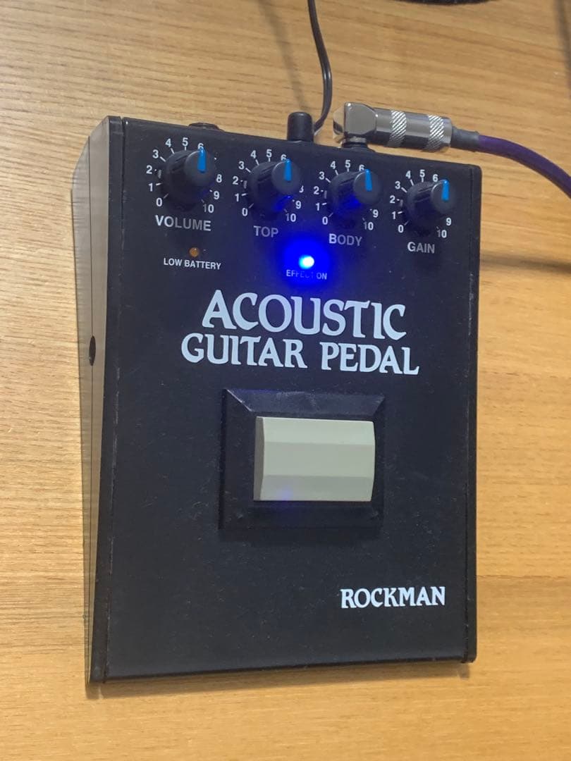 ギター ROCKMAN ACOUSTIC GUITAR PEDAL (SR&D)
