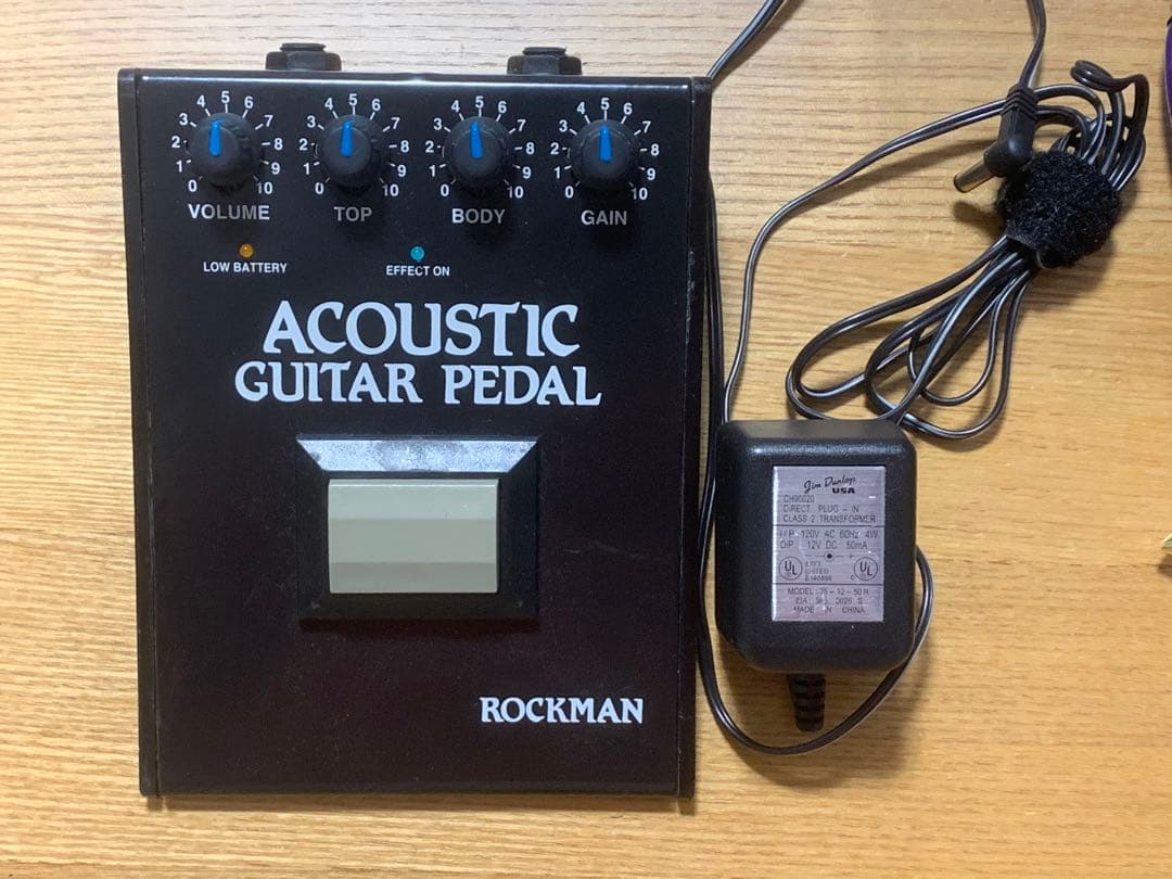 ギター ROCKMAN ACOUSTIC GUITAR PEDAL (SR&D)
