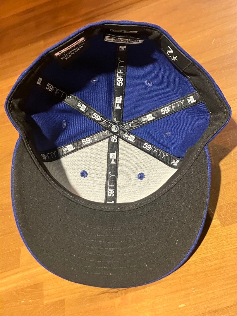 NEW ERA 59FIFTY ブルーキャップ 7 1/2