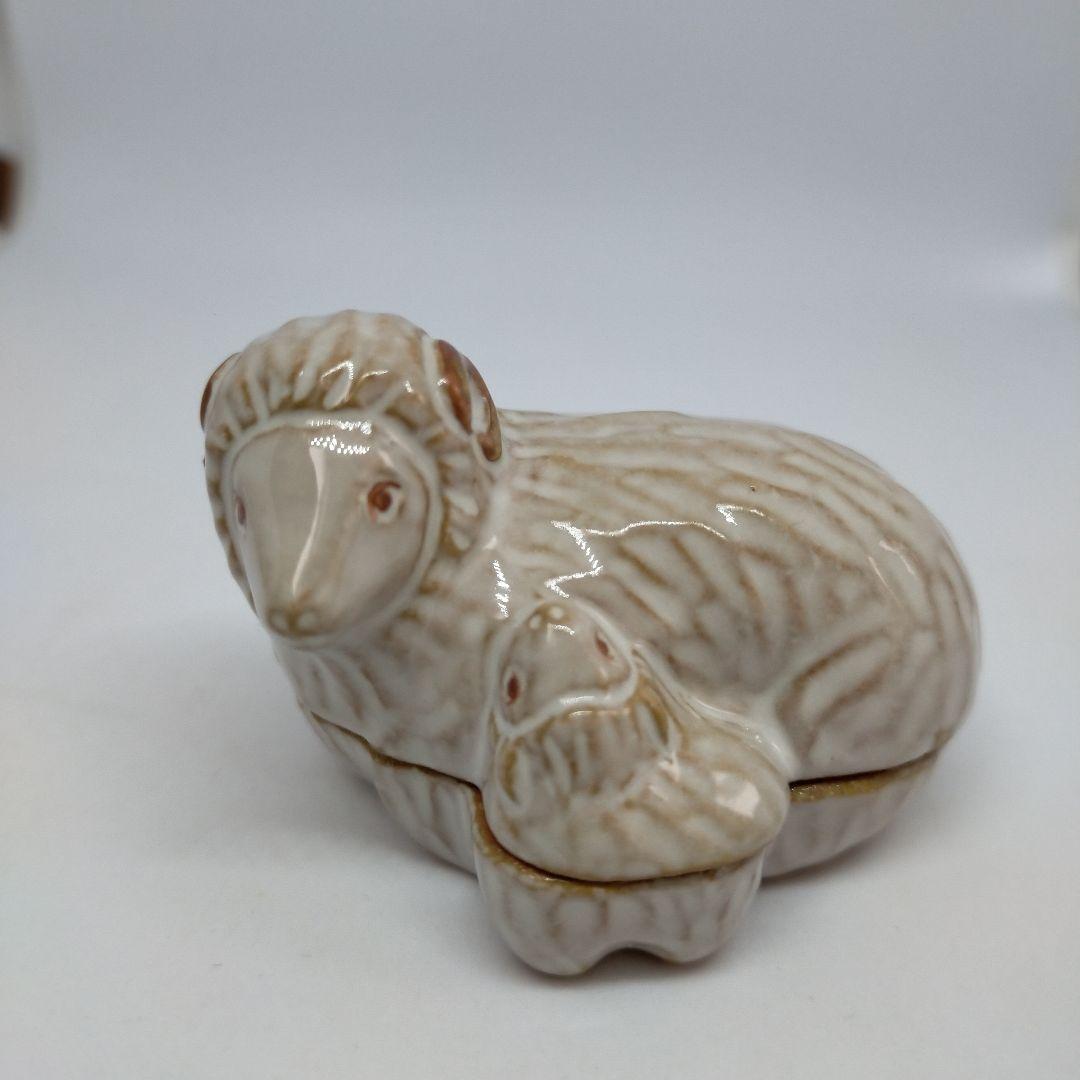 未使用 茶道具 干支未 香合 中村秋峰作 共箱