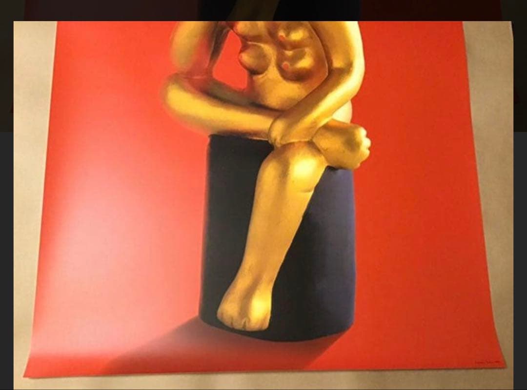 ★横尾忠則シルクポスター★V&A/ビクトリア・アルバート美術館★B1★