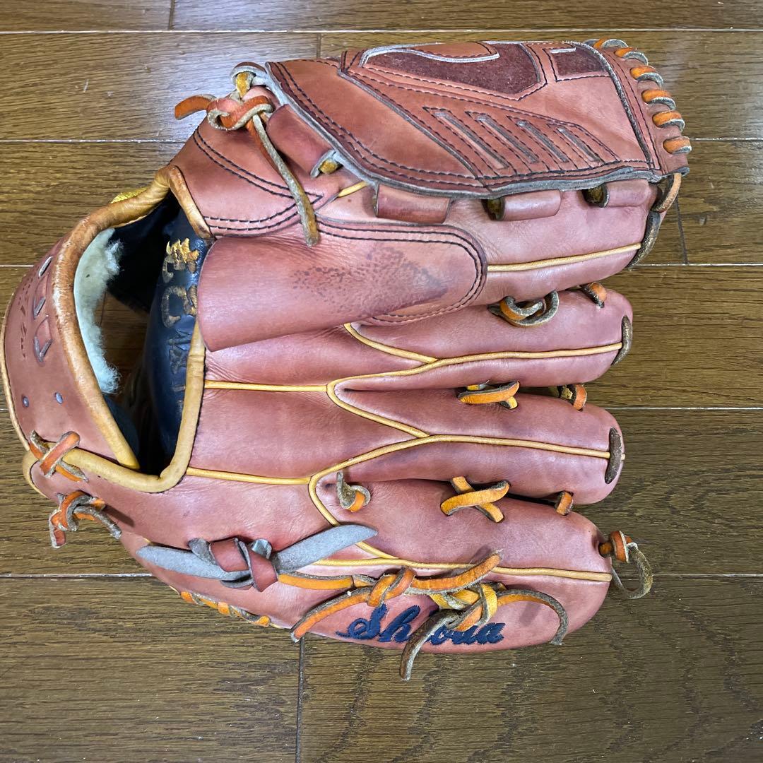 ミズノプロ硬式グローブ　左投手用