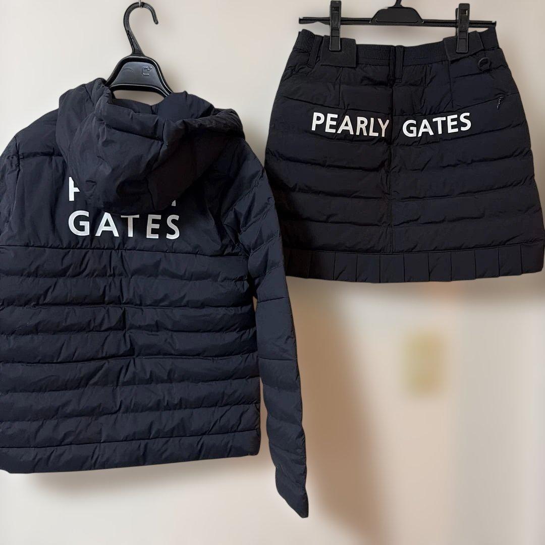 パーリーゲイツ中綿パーカーとスカートサイズS