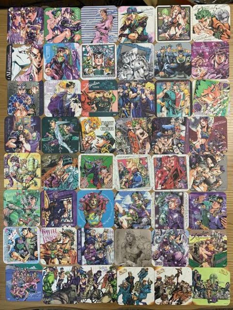 ジョジョの奇妙な冒険 荒木飛呂彦展 原画展 アートコースター 48種