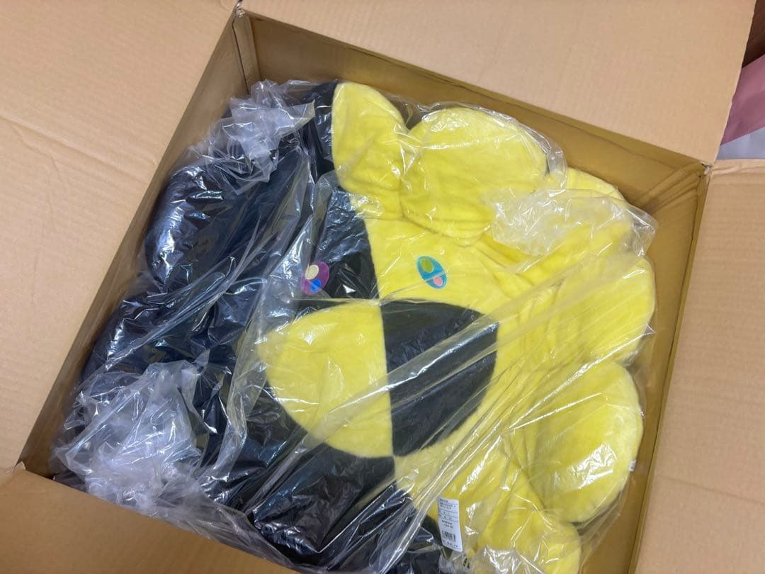 村上隆×ヒカル コラボ お花クッション 100cm