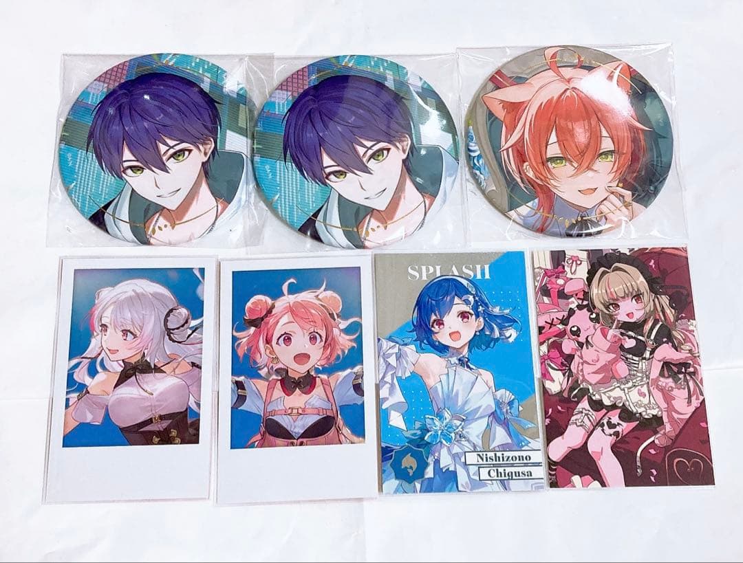 獅子堂あかり 誕生日 全力お祝いセット 2025 にじさんじ 缶バッジ