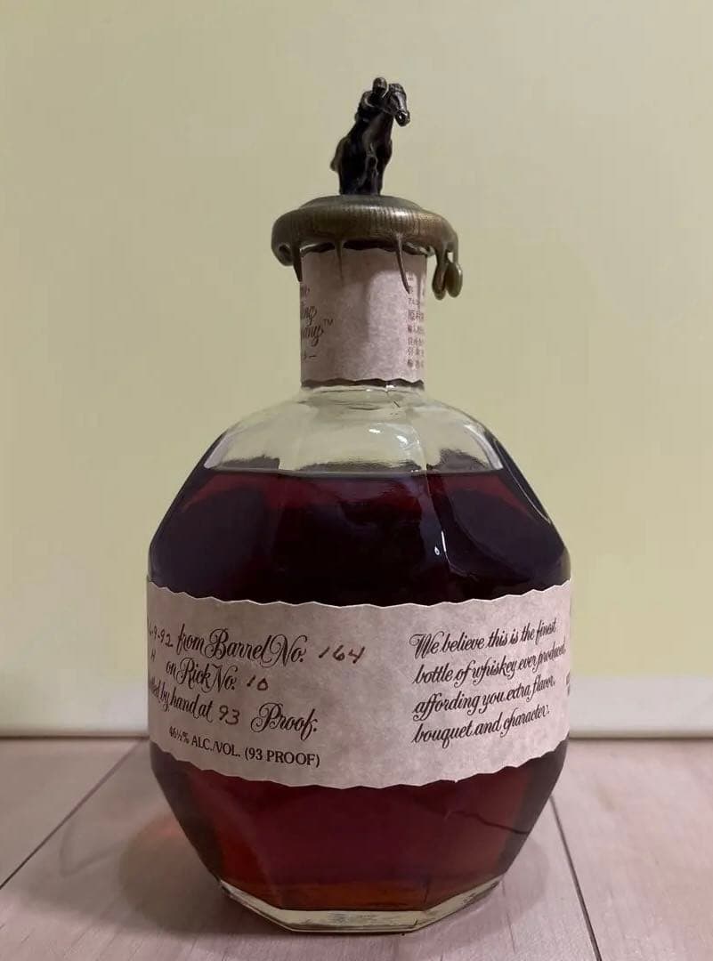 【古酒バーボンウイスキー】1992年製 ブラントン シングルバレル/750ml