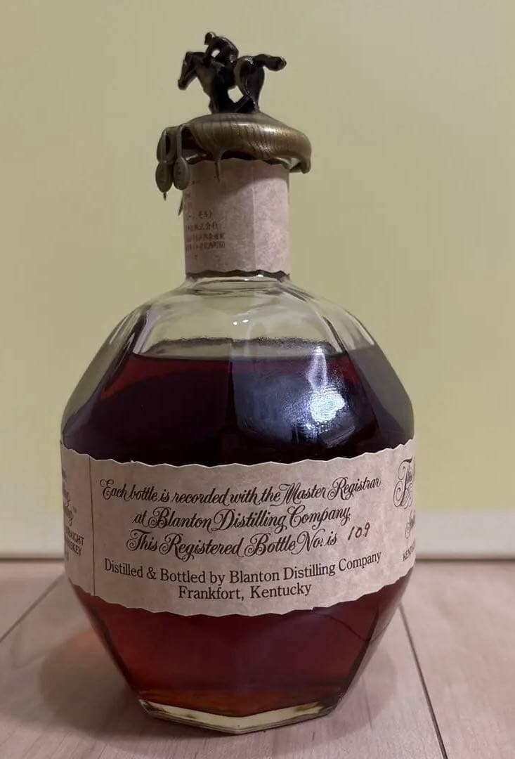 【古酒バーボンウイスキー】1992年製 ブラントン シングルバレル/750ml