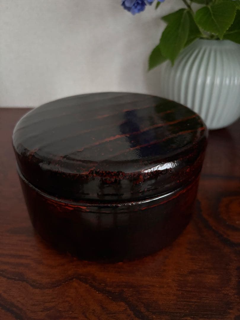 漆芸　漆器　蓋もの　川勝五大　作家物