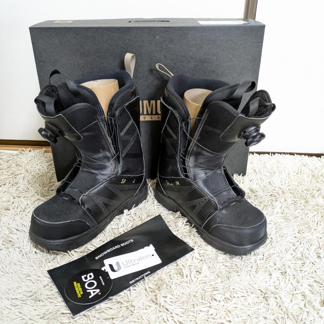 【8回使用】25.5cm サロモン タイタンボア 2023 スノーボードブーツ