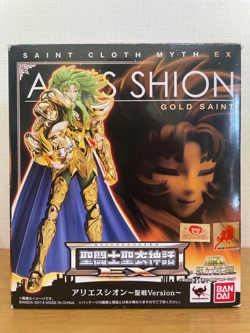 聖闘士聖衣神話EX アリエスシオン 聖戦ver. +Ω貴鬼頭部・髪パーツ 海外製