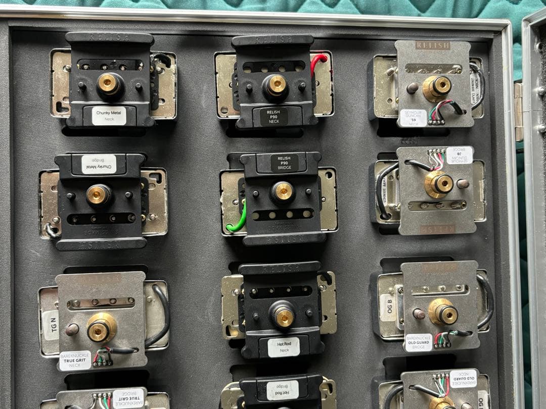 RelishGuitarsFLAMDJANEワンタッチ交換用PU 9組付