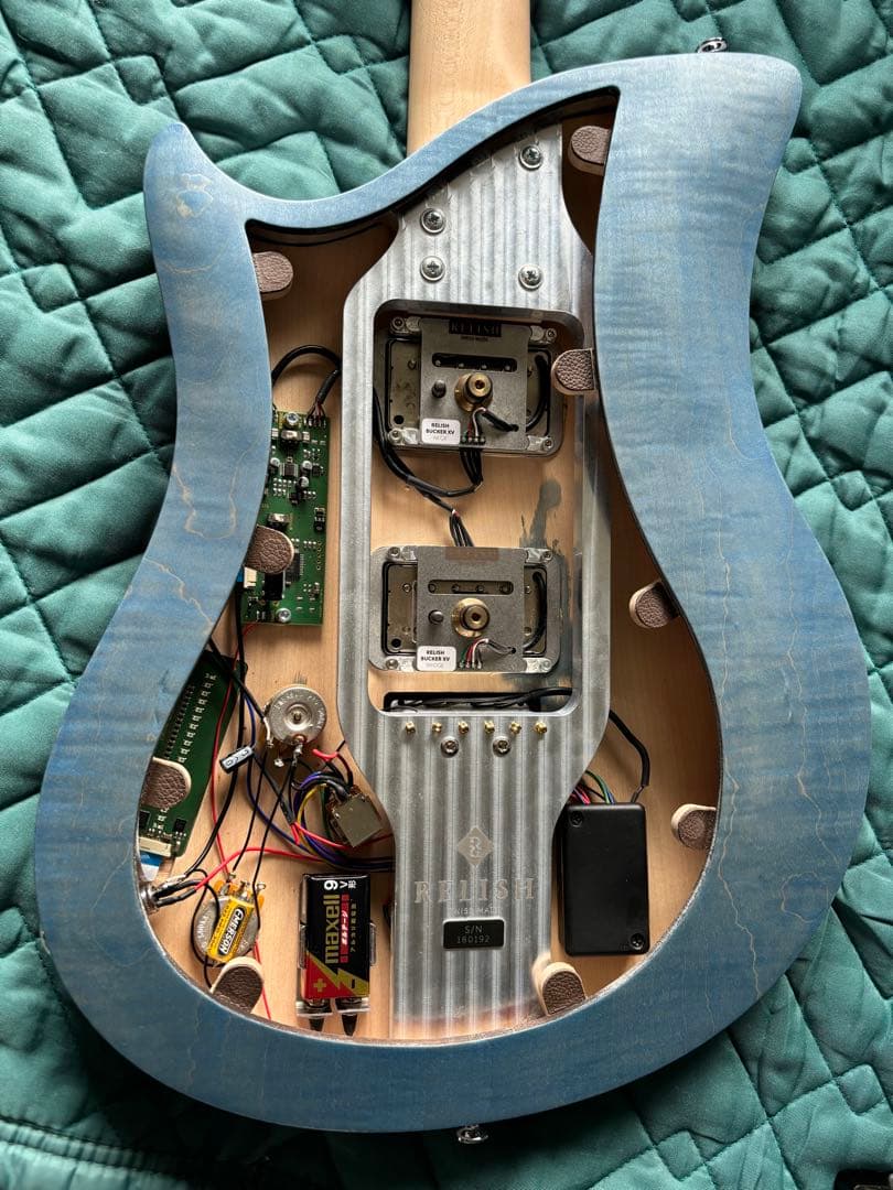 RelishGuitarsFLAMDJANEワンタッチ交換用PU 9組付