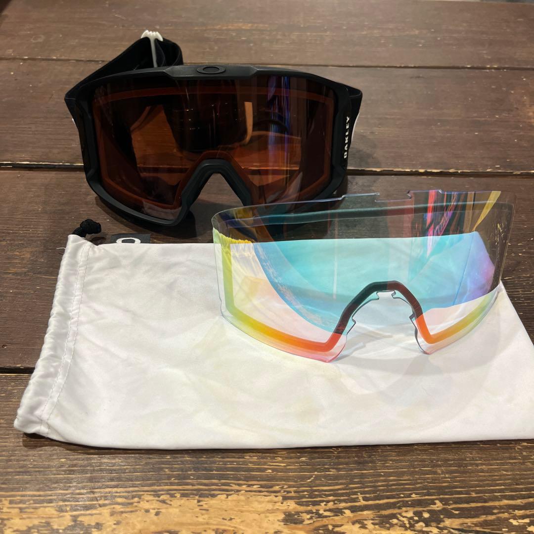 OAKLEY LINE MINER L (旧XL) スペアレンズ付き