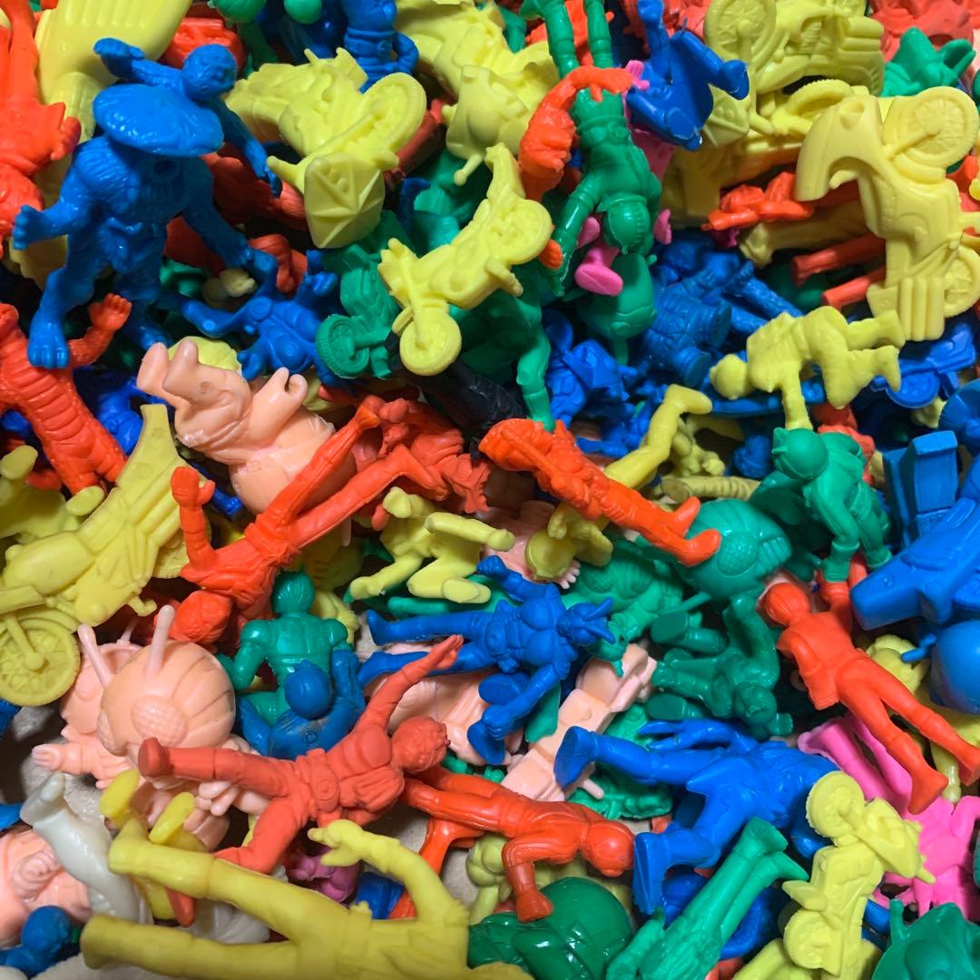 仮面ライダー倶楽部　消しゴム　★⭐️大量⭐️★ 当時物　キン消し　昭和レトロ