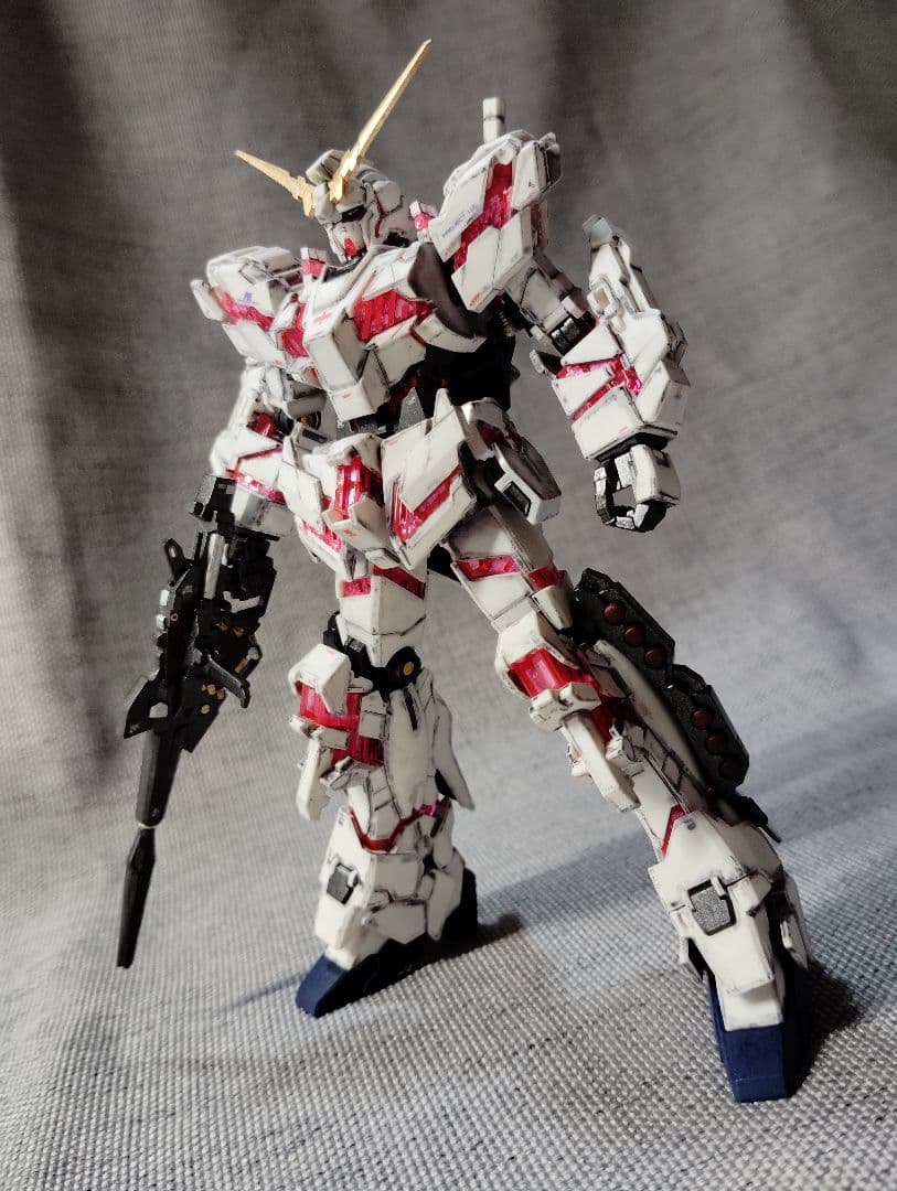 ユニコーンガンダム（デストロイモード）塗装改修済完成品