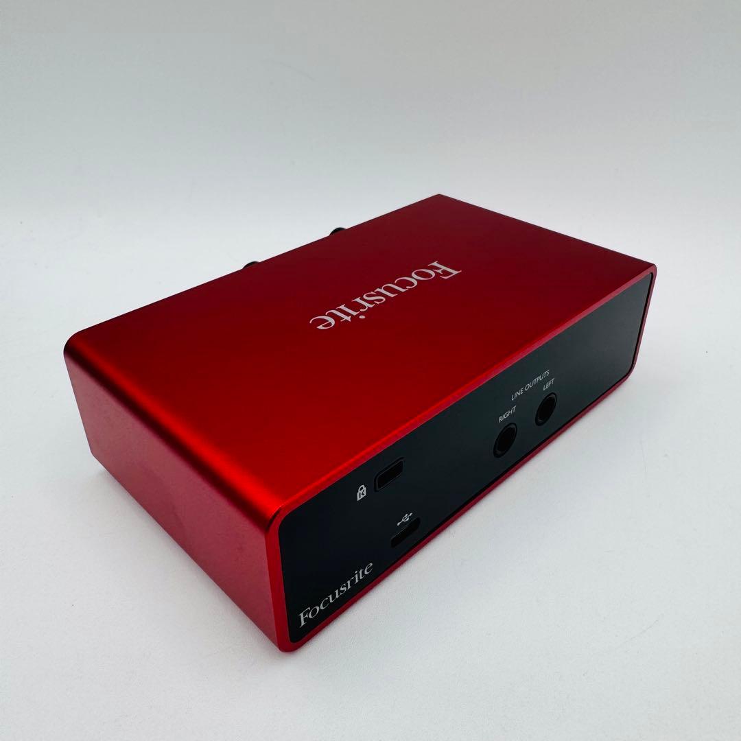 DTM・DAW Focusrite Scarlett Solo 3rd Gen