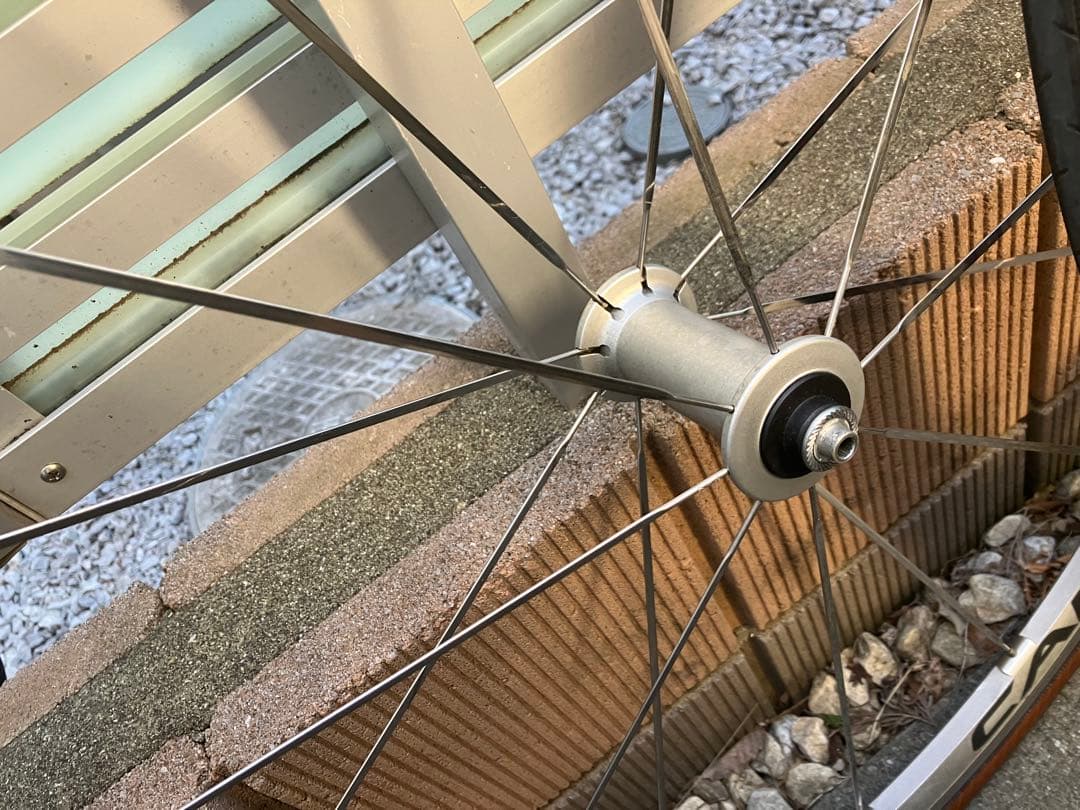 貴重　カンパニョーロ　ゾンダ　シルバーCampagnolo 完組ホイール 中古