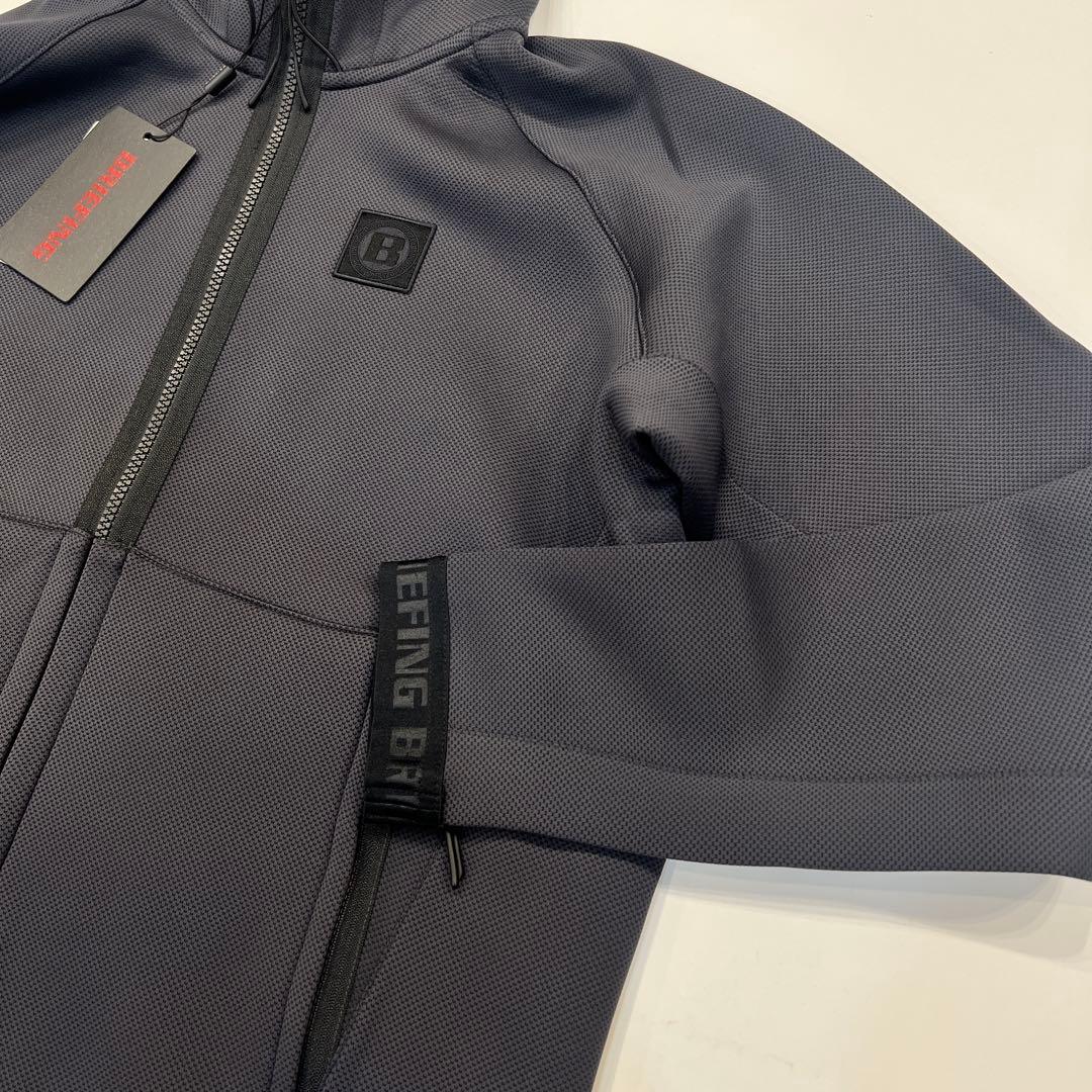 新品　BRIEFING MS CE LOGO TAPE PARKA グレーM