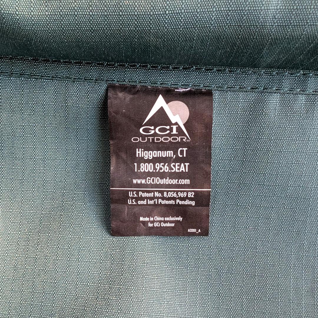 送料込【GCI OUTDOOR】折りたたみ アームチェア ポケット付 2脚セット