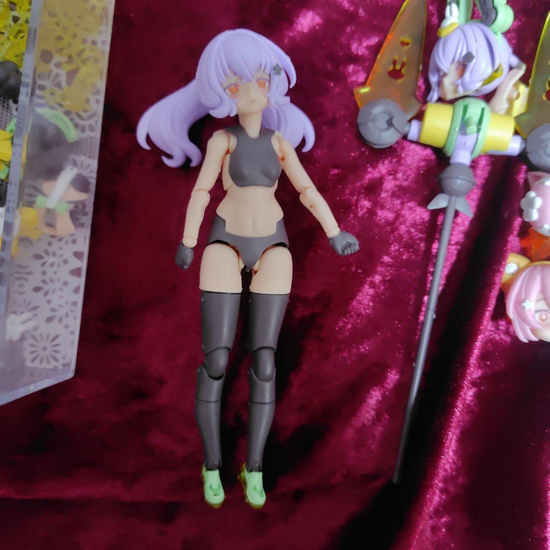 佐*5様 メガミデバイス puni☆mofu マオ　トゥ 素組　セット