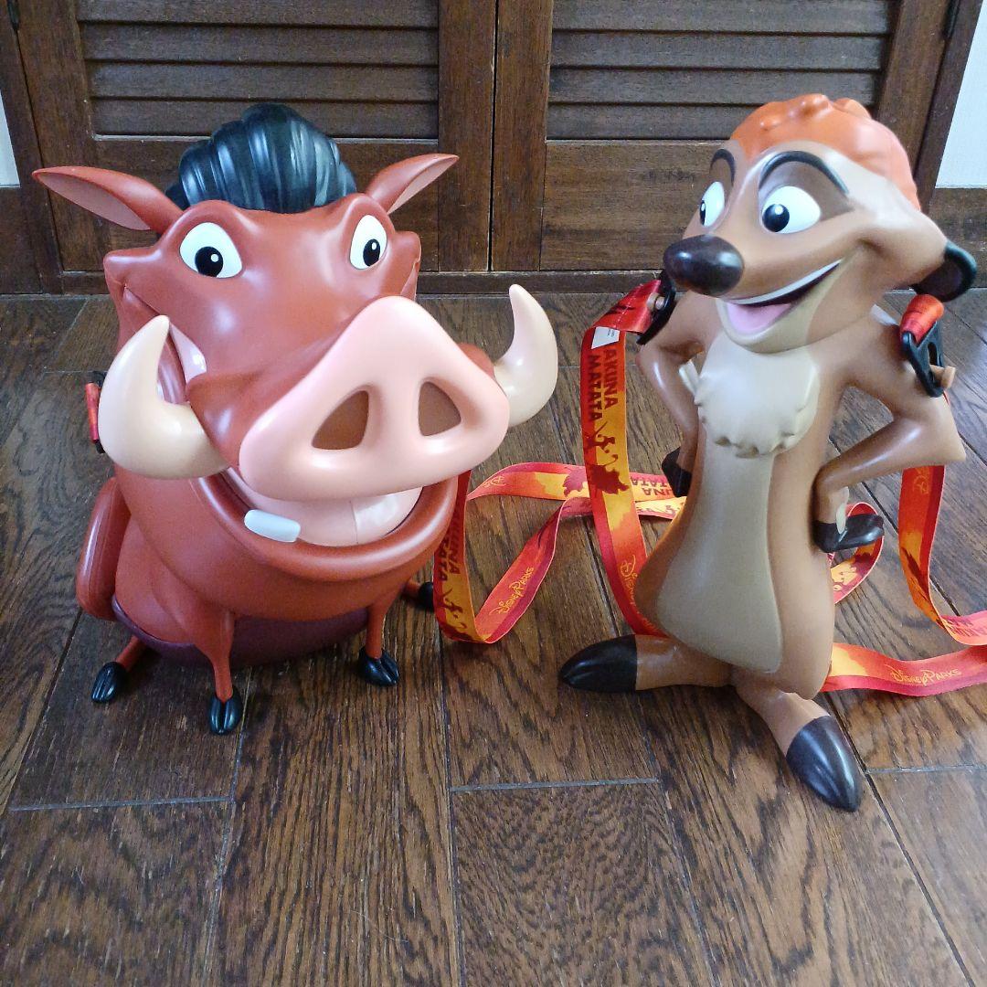 WDWにて購入。Disney Parks ティモンとプンバァ 二個セット