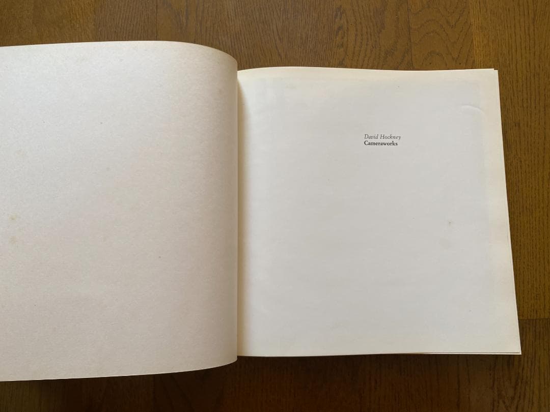 デイヴィッド・ホックニー 「 CAMERAWORKS」大型写真集