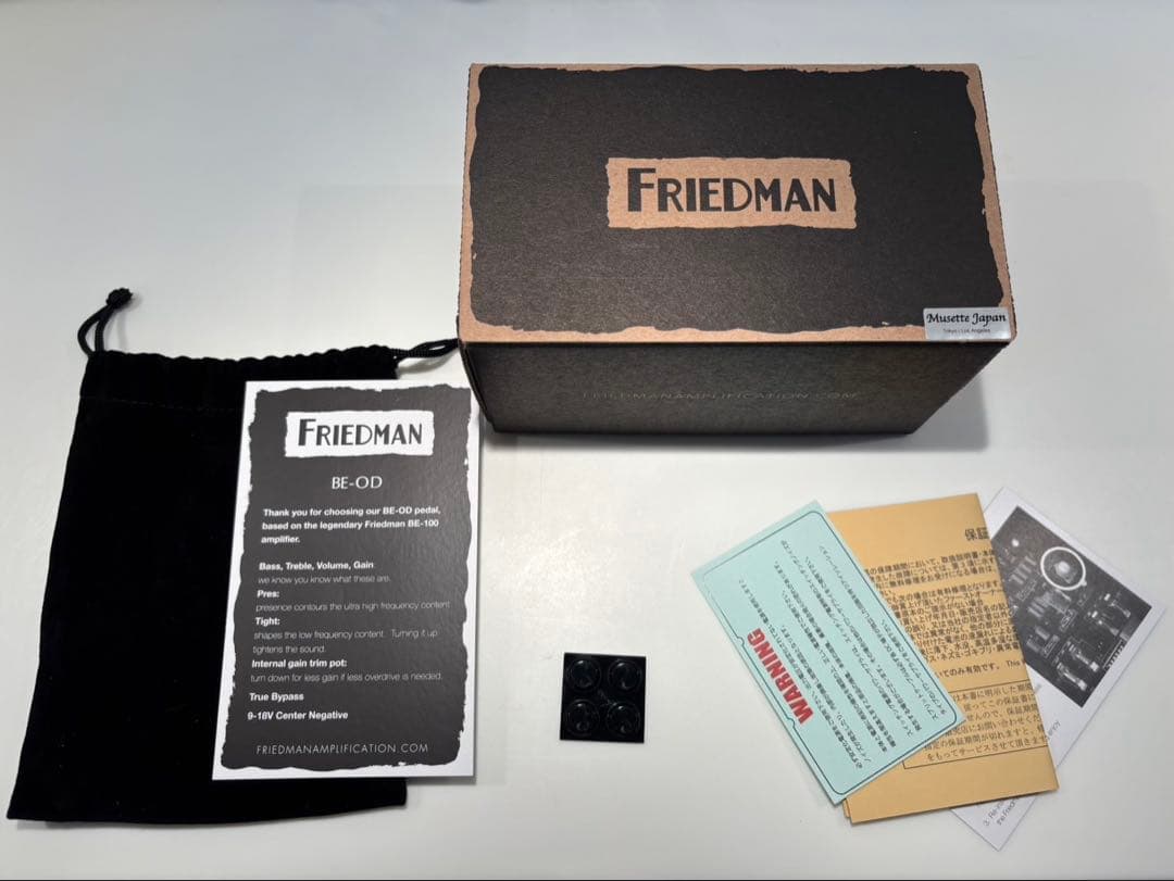 【新品】FRIEDMAN BE-OD