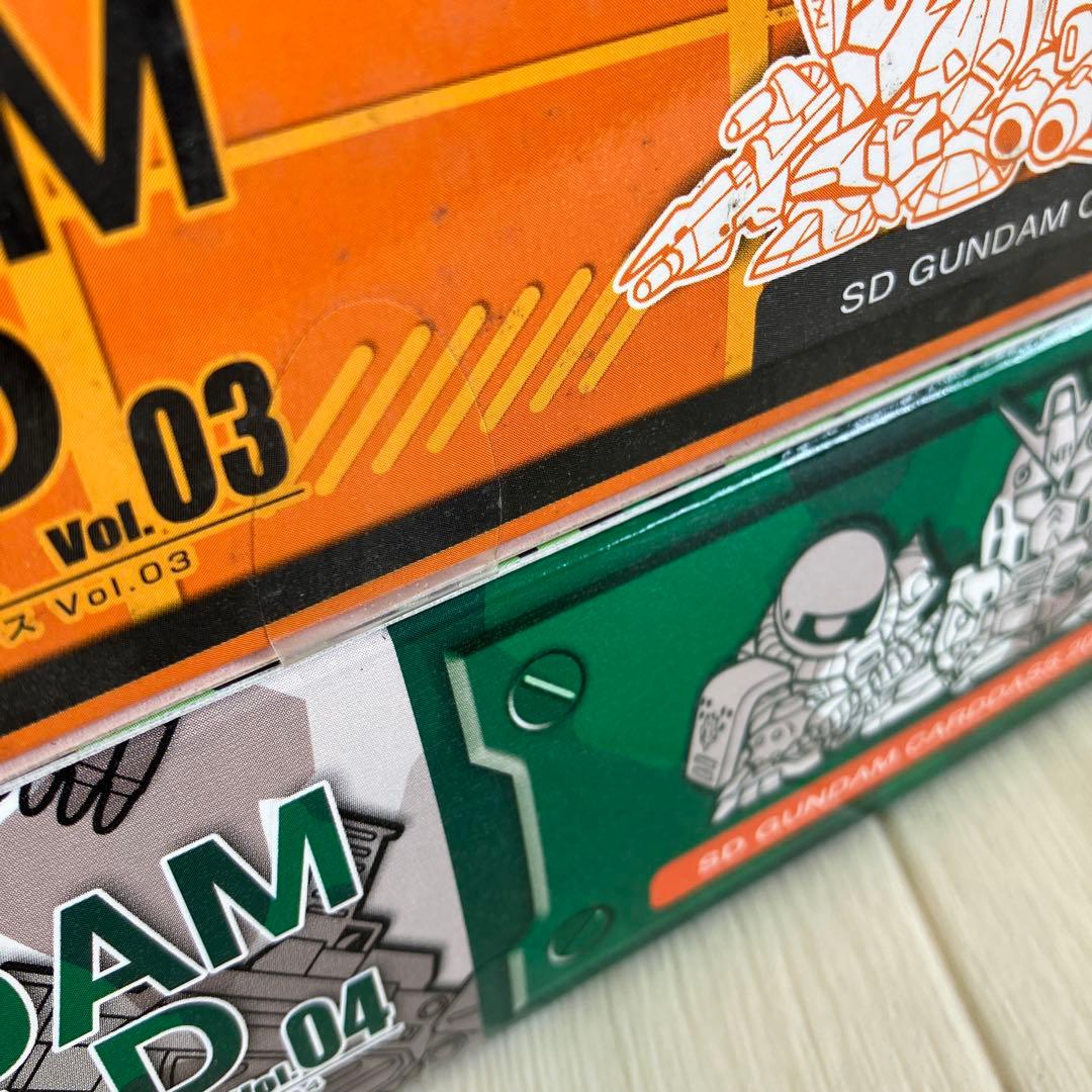 SD GUNDAM WORLD コンプリートボックスセット 01-04【未開封】