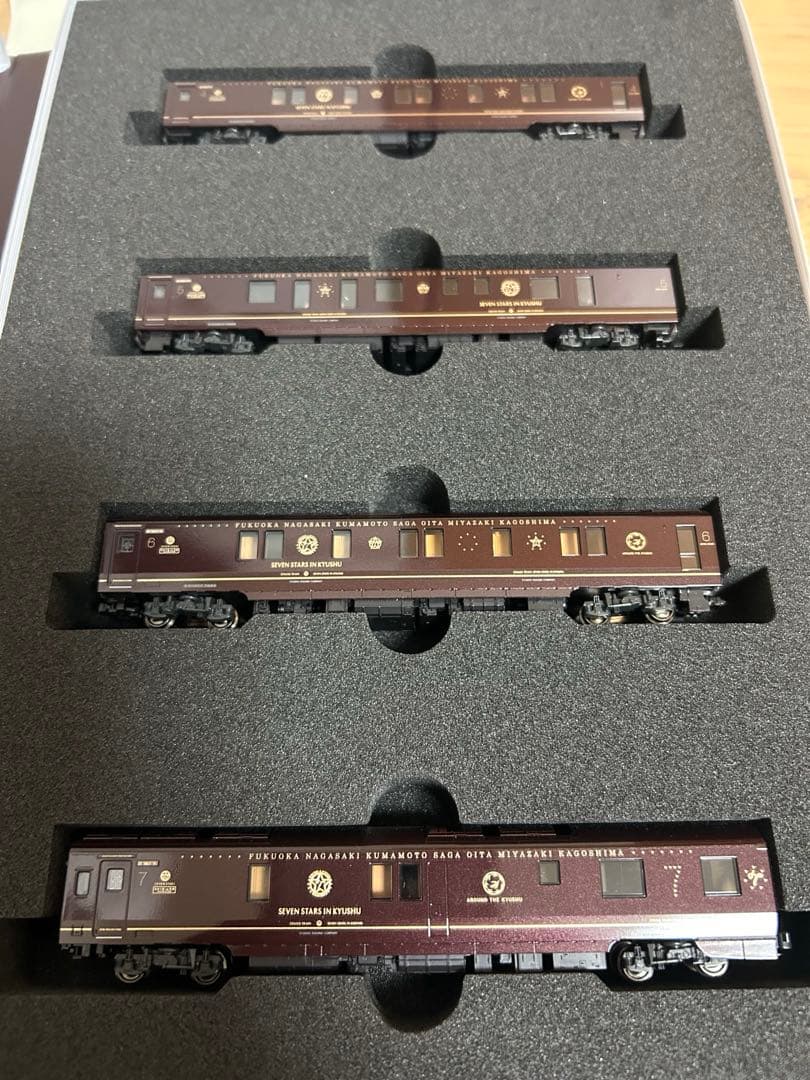 鉄道模型　KATO 10-1519 クルーズトレイン　ななつ星　in九州　8両