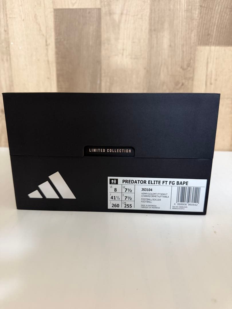 シューズ adidas Predator Elite FT FG BAPE 26cm