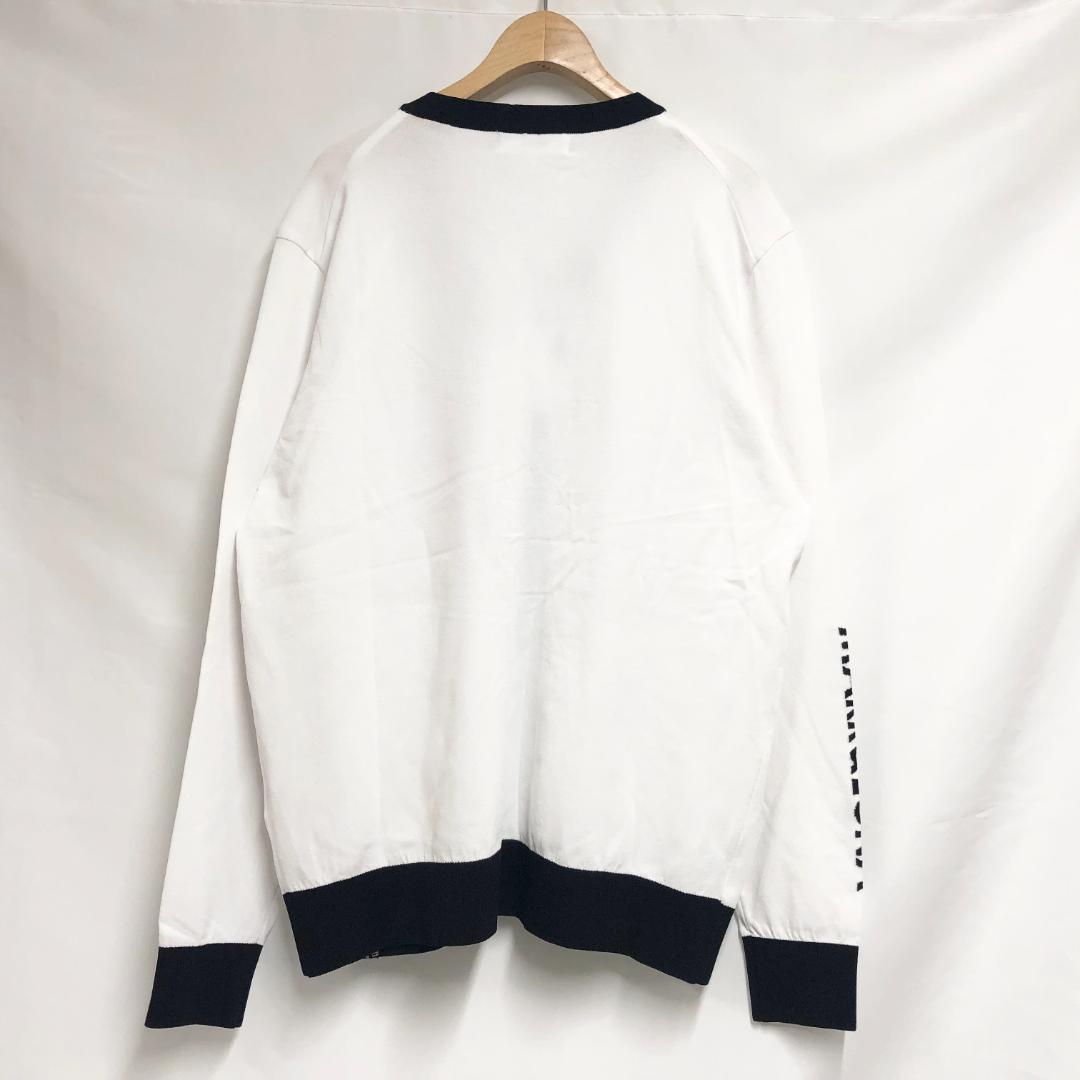 ○★新品未使用　MARK&LONA　マークアンドロナ　カーディガン　48　白