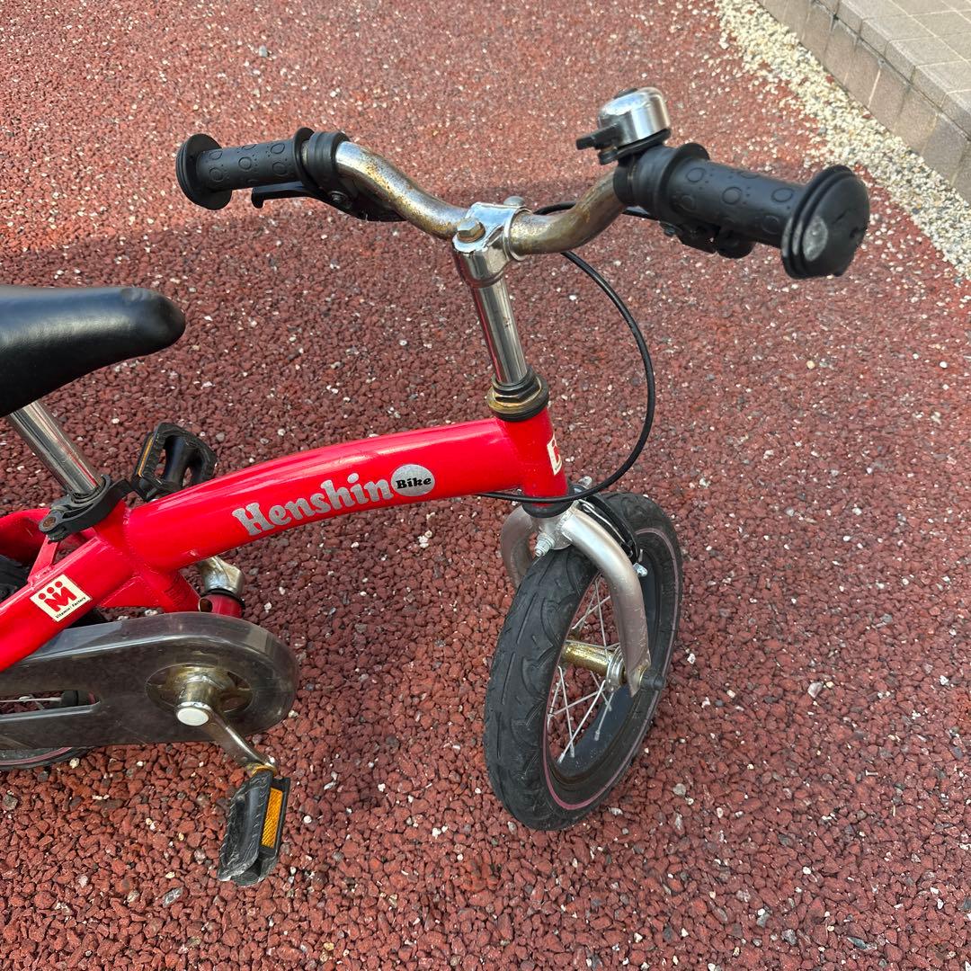 Henshin 幼児用自転車 赤
