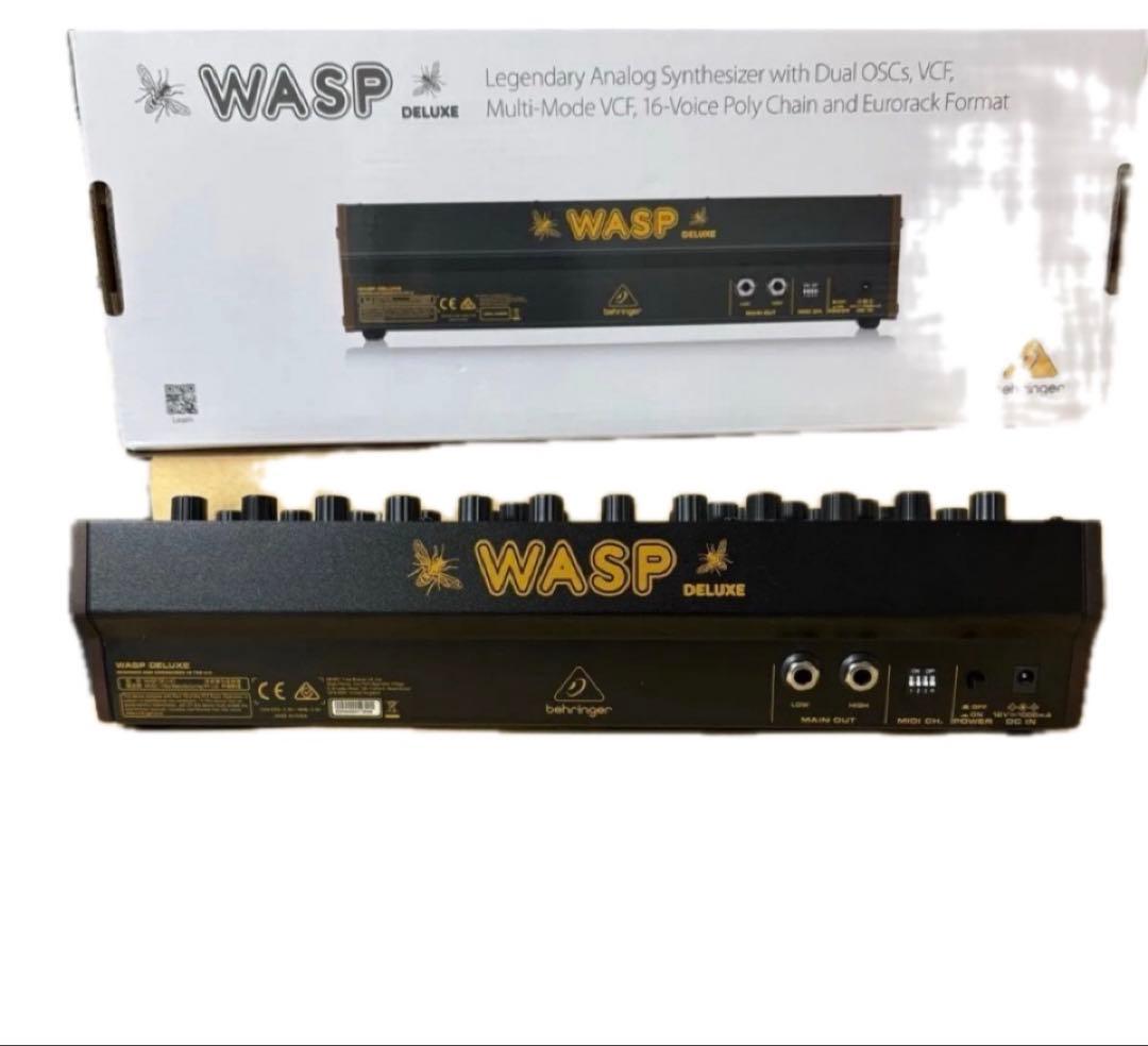 BEHRINGER WASP DELUXE ハイブリッド・アナログシンセサイザー