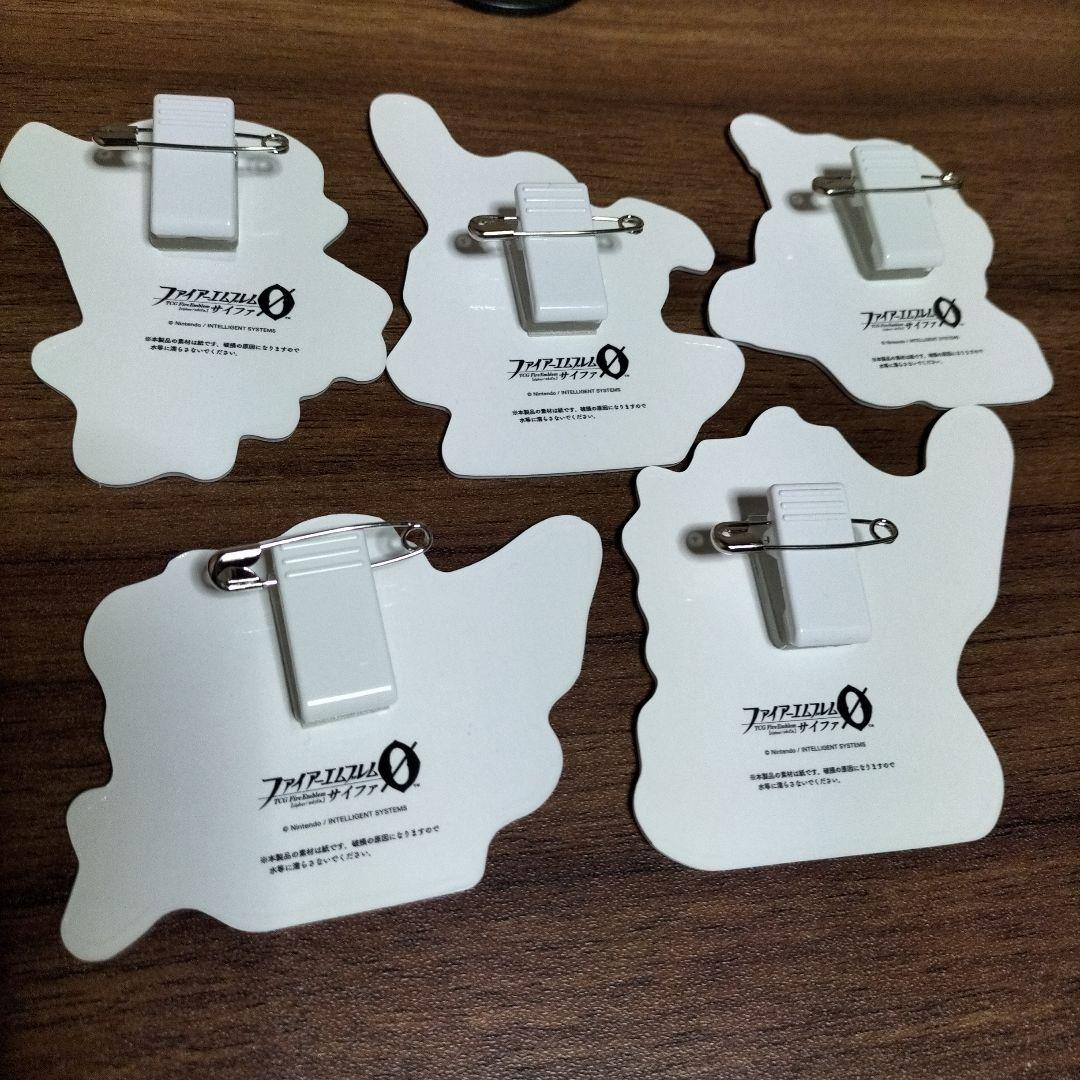 ファイアーエムブレム サイファ　ペーパーダイカット　5点