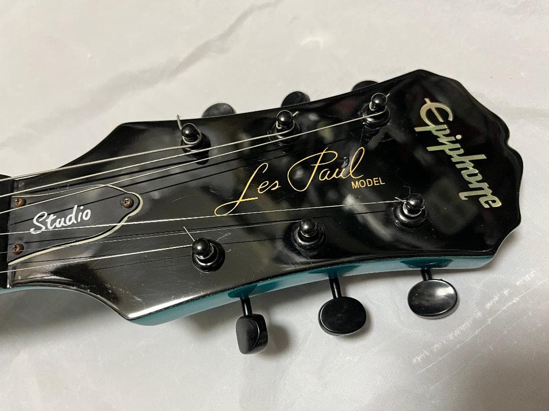 epiphone Les Paul Studio メタリックブルー