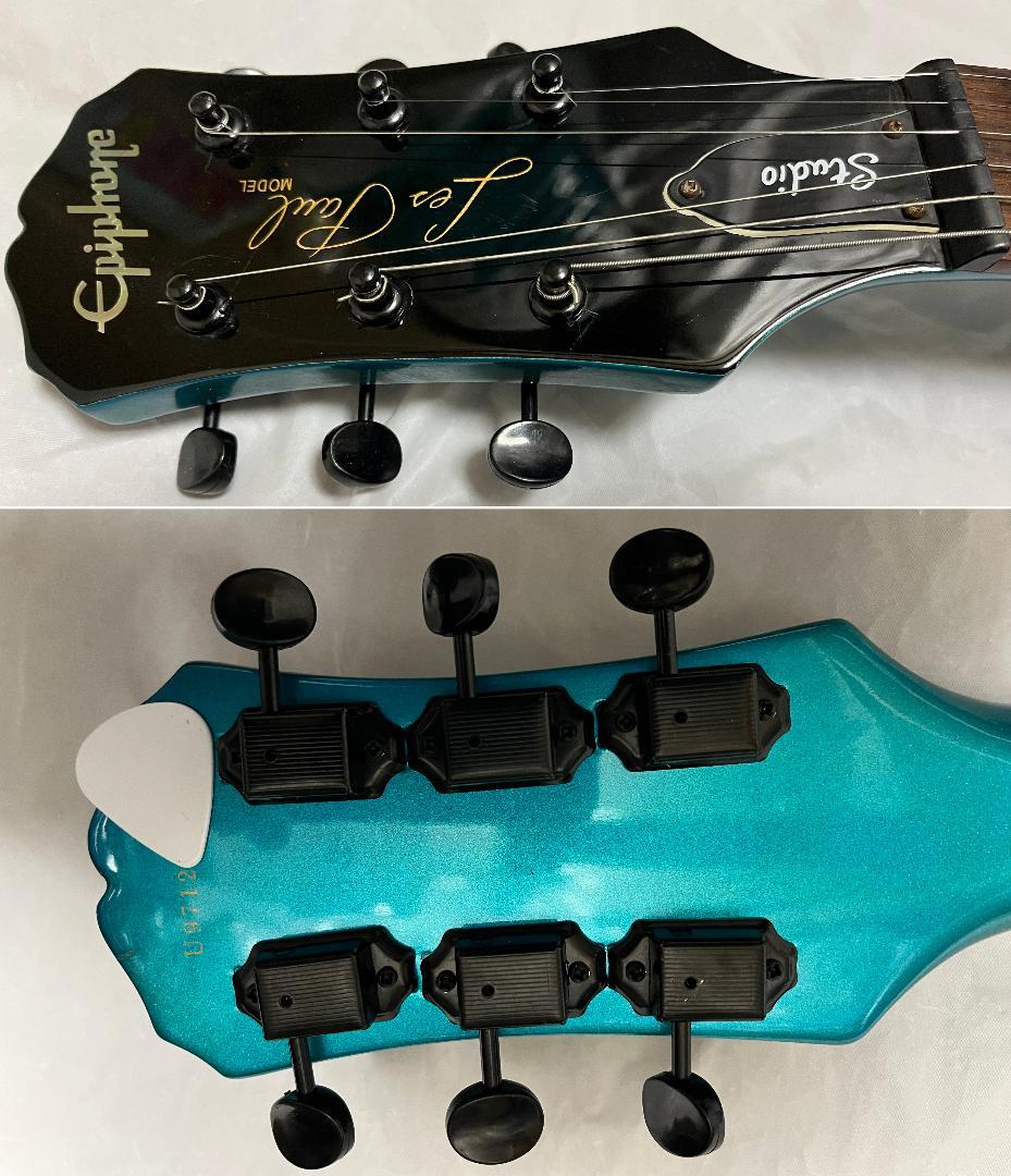 epiphone Les Paul Studio メタリックブルー
