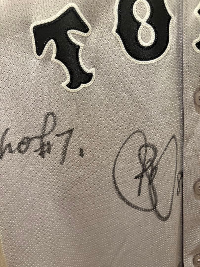 【長野・丸など】読売巨人軍　サイン入り　ユニフォーム　Lサイズ